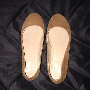 Camel colored flats